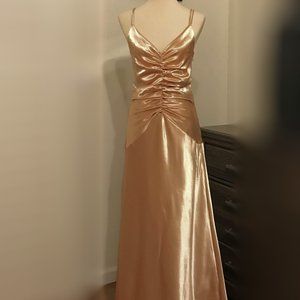 NWOT Satin Evening Gown